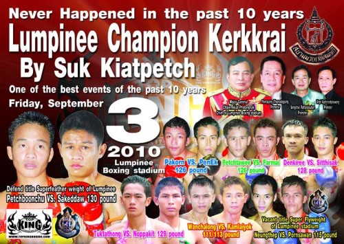 Lumpinee Champion Krikkrai