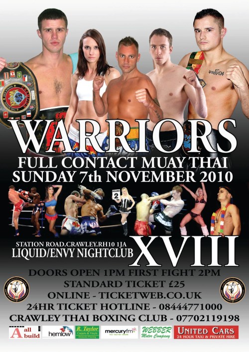 Muaythai Warriors XVIII