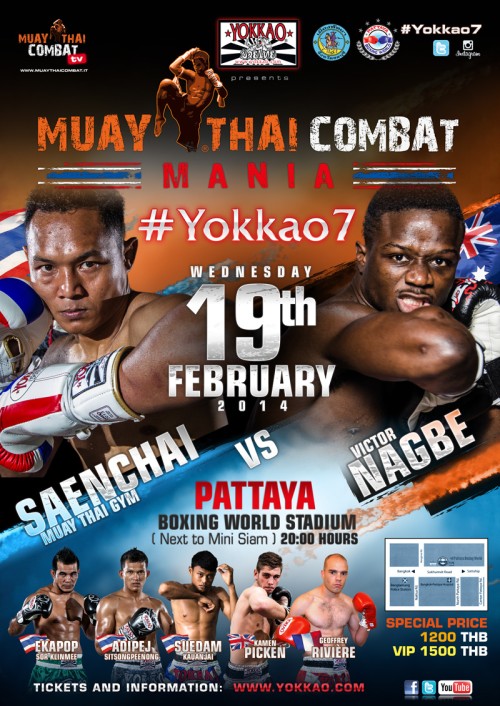 Muay Thai Combat Mania - Yokkao 7