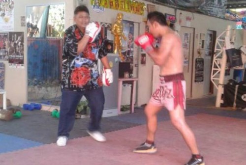 SAIYOK va combattre boxe anglaise