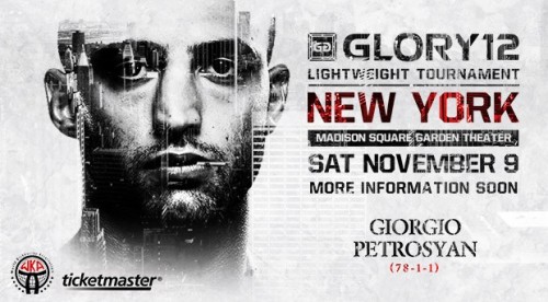 Giorgio PETROSYAN au GLORY 12 NEW YORK