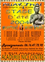 Stage Muaythaï et Muay Boran