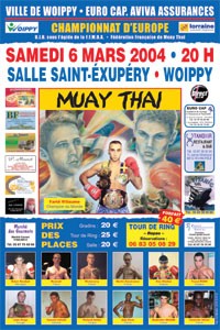 mars 2004 Championnat d Europe