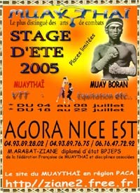 stage Muaythaï