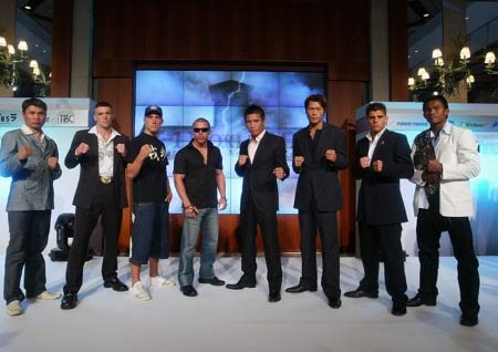 Conférence presse finale K-1 World Max 2005