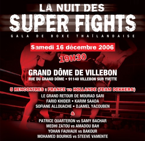 Nuit Superfights V 16 décembre 2006