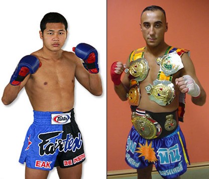 Farid VILLAUME rencontre Champion Monde WBC et Lumpini Stadium