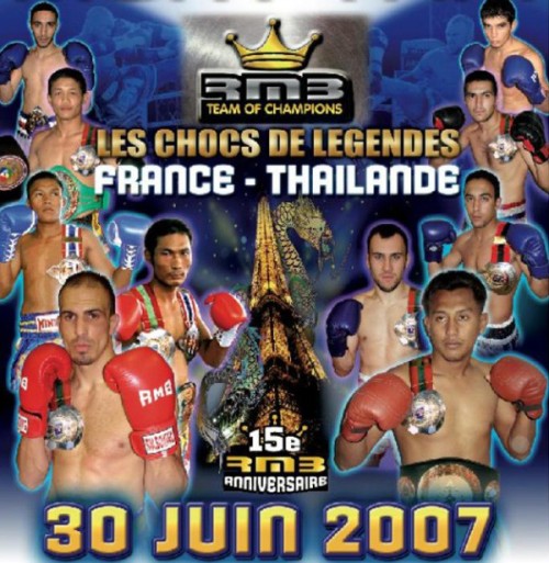 choc légendes FRANCE vs THAILANDE