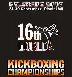 Championnat Monde WAKO A Belgrade Serbie