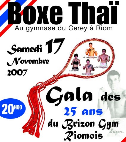 BRIZON Gym Riom fête 25 ans Samedi 17 novembre 2007