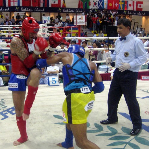 Championnat Monde IFMA à Bangkok 2007/2008 combats enchainent