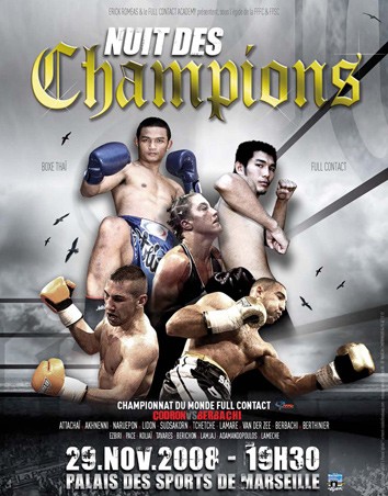 nuit champions 29 novembre 2008