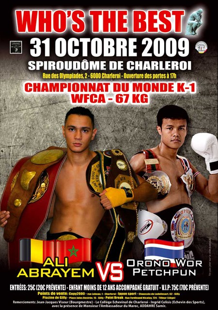 Who The Best 31 octobre 2009