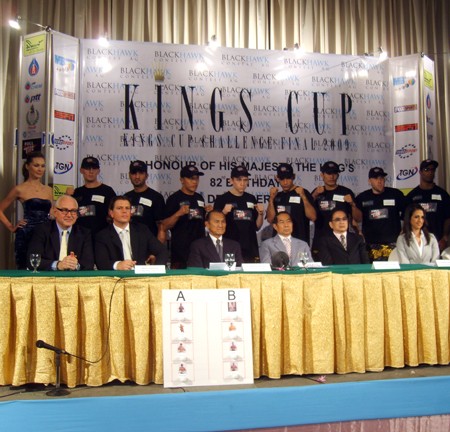 Conférence presse King Cup français connaissent leurs adversaires