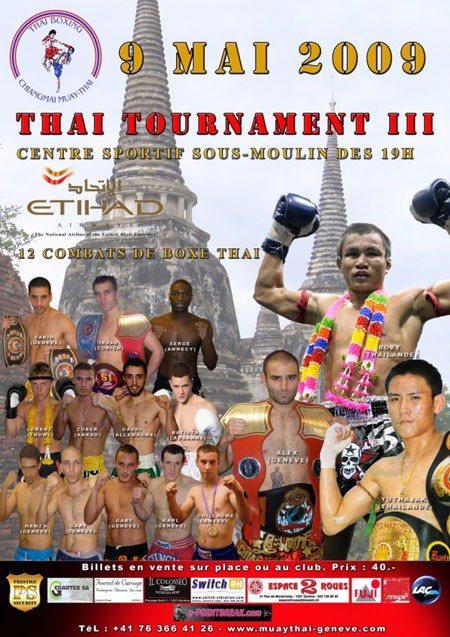 Thai Tournament III PISCITELLO vs Bovy Suisse