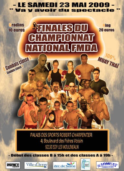 Finales Championnat Fédéral Samedi 23 mai2009