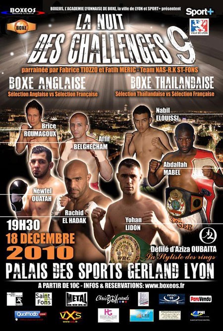 Nuit Challenges Narupol and Nontachai at Gerland (France)