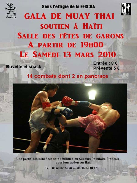 Gala pour Haïti 13 mars 2010