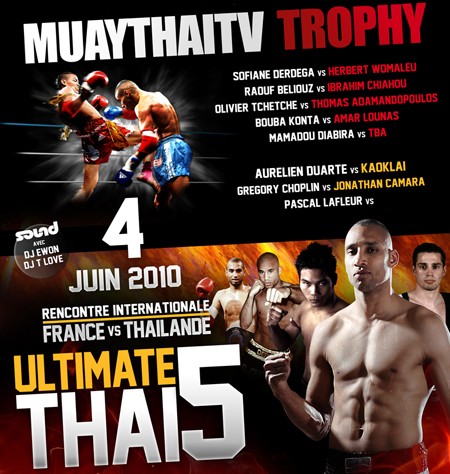 Muaythaitv Trophy - Étape à Paris