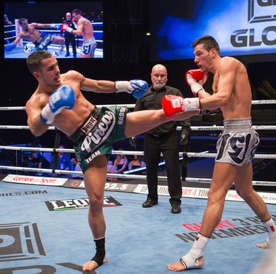 Fabio PINCA battu au GLORY ROME