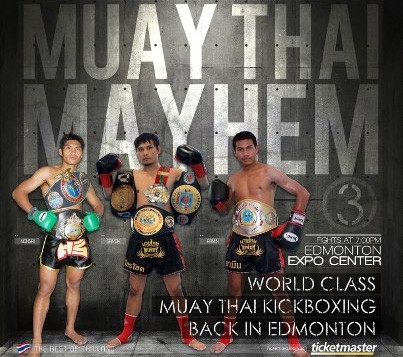 Yacine DARKRIM affronte SAIYOK à Edmonton MUAY THAI MAYHEM