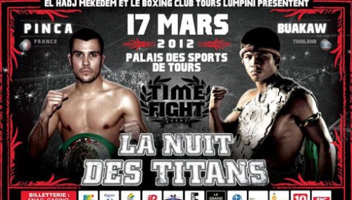 Buakaw vs Pinca live sur MUAYTHAITV