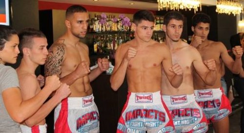 Pesée Impacts Fight Night
