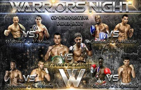 Hichem CHAIBI rejoint WARRIORS NIGHT