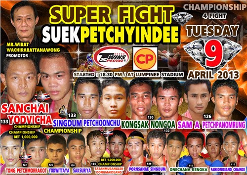 Vidéos soirée avril au Lumpinee