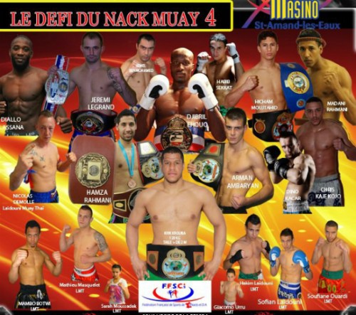 Résultats DEFI NACK MUAY