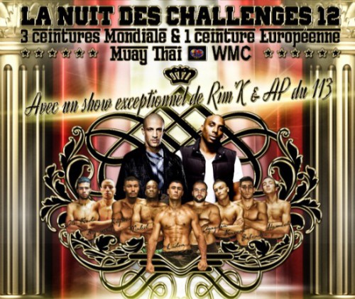 NUIT CHALLENGES 12 Team NAS-R K pour ceintures WMC