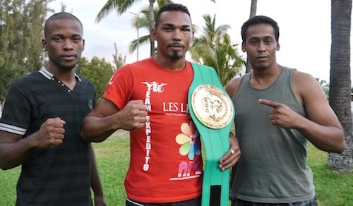 Expedito VALIN Rencontre avec nouveau champion d Europe WBC