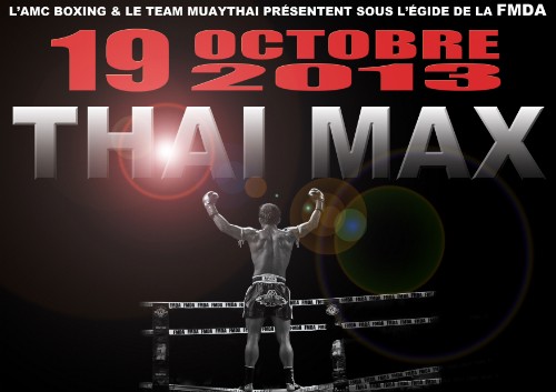 Crice BOUSSOUKOU remplace Dylan SALVADOR au THAI MAX