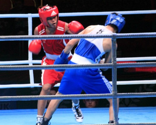 Vidéo SANGMANEE Sor Tienpo boxe anglaise
