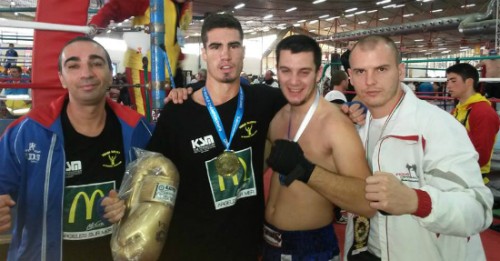 Kevin LLORENS médaille d or aux championnats monde réunifiés