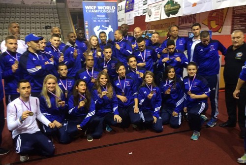 15 Médailles d Or Françaises aux Championnats Monde Amateur WKF