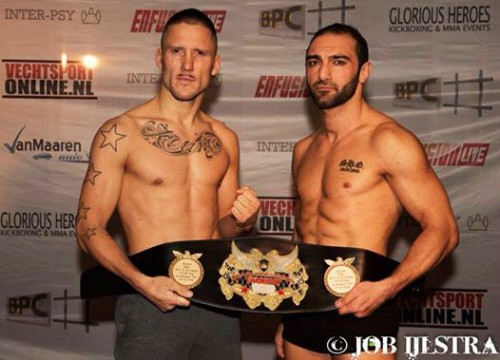 Vidéo Andy SOUWER champion l ENFUSION par KO