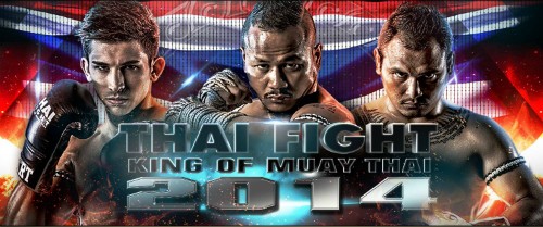YODSANKLAI et SAIYOK champions THAI FIGHT 2014