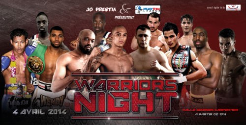 WARRIORS NIGHT débarque à Halle Carpentier