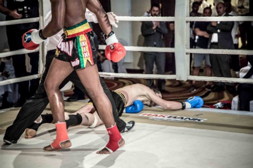 Djimé COUILBALY impose boxe arabe