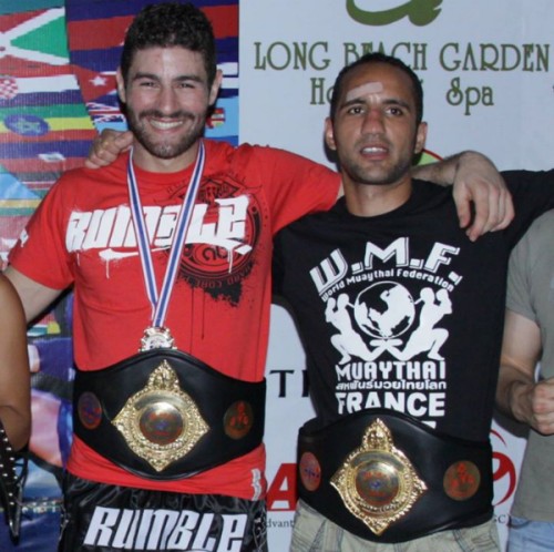 Cyril BENZAQUEN et Ridha YOUSFI Champions Monde Semi-Pro WMF