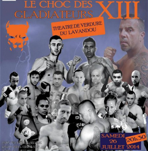 Choc Gladiateurs XIII 26 juillet