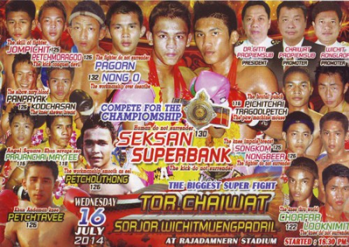 PAKORN et SUPERBANK imposent au Rajadamnern