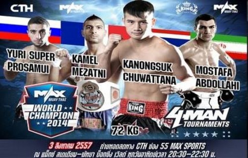 Kamel MEZATNI et Raphael BOHIC au prochain Max Muay Thai