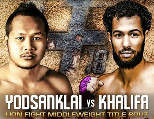 YODSENKLAI retour au LION FIGHT