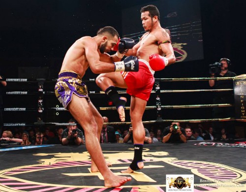 YODSANKLAI gagne par TKO au Lion Fight