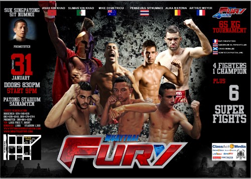 MUAYTHAI FURY nouveau circuit Thaïlande