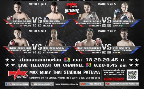 Vidéo Yohann DRAI incline au MAX MUAY THAI