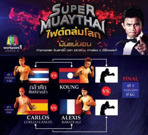Vidéos et résultats SUPER MUAYTHAI organisé par BUAKAW