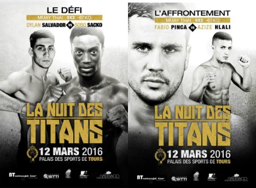 Fabio PINCA vs Azize HLALI et Bobo SACKO vs Dylan SALVADOR à Tours